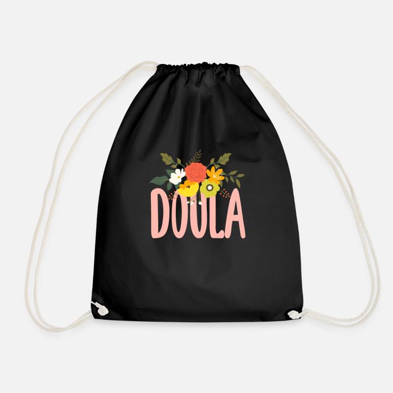 Doula Geschenk Doula Doulas - Turnbeutel - Schwarz