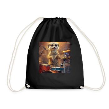 Suricate - Sac de sport léger - noir - Devant