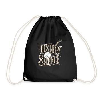 Banjo - Drawstring Bag - black - Front