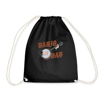 Banjo - Drawstring Bag - black - Front