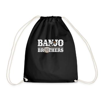 Banjo - Drawstring Bag - black - Front