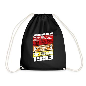 32 ans Millésime 1993 Anniversaire - Sac de sport léger - noir - Devant