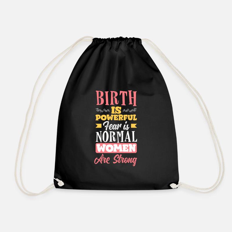 Doula Geschenk Doula Doulas - Turnbeutel - Schwarz