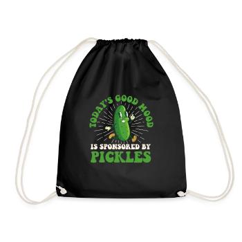 La bonne humeur d’aujourd’hui est commanditée par Pickles - Sac de sport léger - noir - Devant