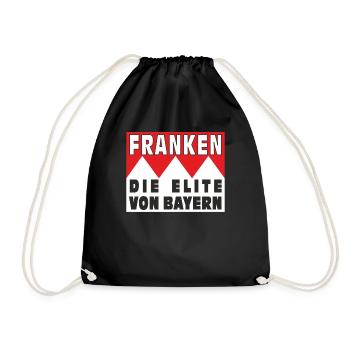 LA FRANCONIE L’ÉLITE DE LA BAVIÈRE - Sac de sport léger - noir - Devant