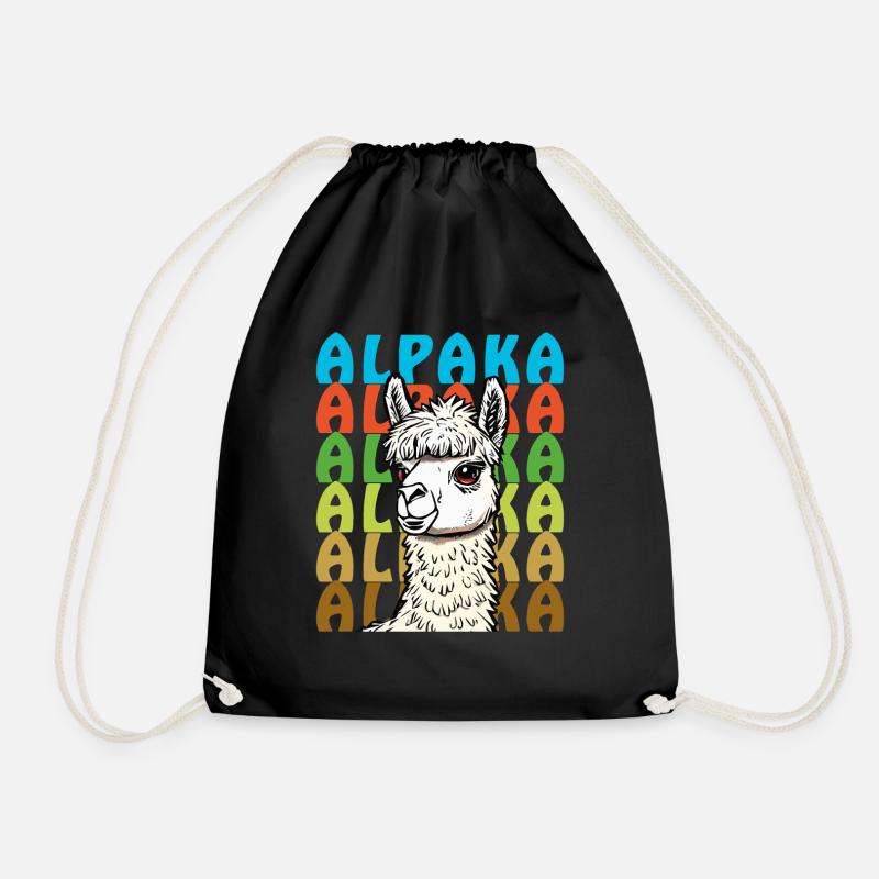 ALPAKA - Turnbeutel - Schwarz