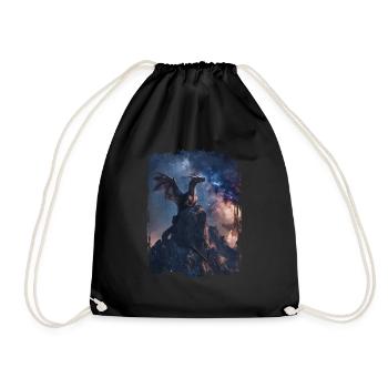 Cerf-volant - Sac de sport léger - noir - Devant