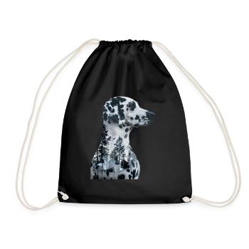 Dalmate - Sac de sport léger - noir - Devant