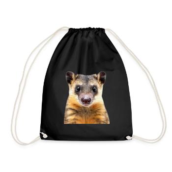 Anteater - Drawstring Bag - black - Front