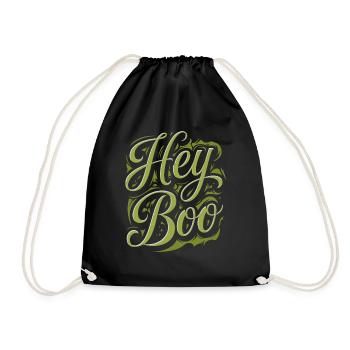 Hey Boo - Sac de sport léger - noir - Devant