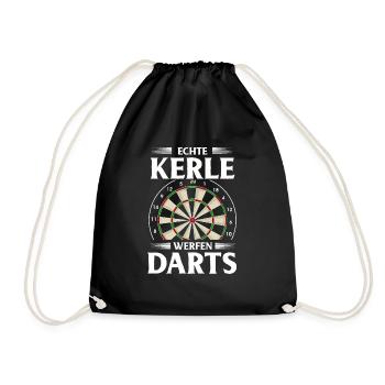 Cadeau de fléchettes Jeu de fléchettes Bullseye - Sac de sport léger - noir - Devant