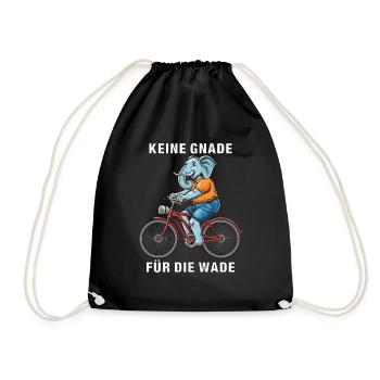 VÉLO PAS DE PITIÉ POUR LE VEAU - Sac de sport léger - noir - Devant