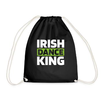 Irish Dance Irischer Tanz - Turnbeutel - Schwarz - Vorne