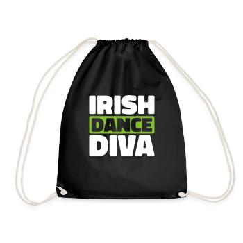 Danse Irlandaise Irischer Tanz - Sac de sport léger - noir - Devant