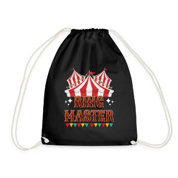 Circus - Drawstring Bag - black - Front