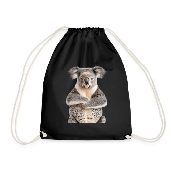 Koala - Sac de sport léger - noir - Devant