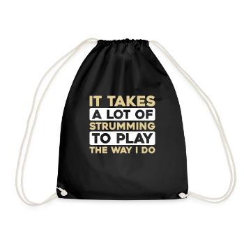 Banjo - Drawstring Bag - black - Front
