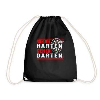 Cadeau de fléchettes Jeu de fléchettes Bullseye - Sac de sport léger - noir - Devant