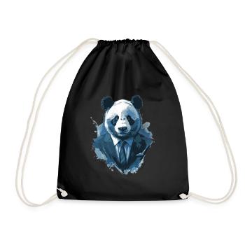 Panda - Sac de sport léger - noir - Devant