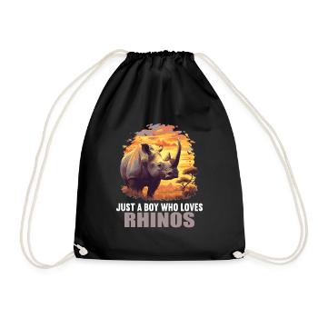 Rhino Rhinos Rhino - Sac de sport léger - noir - Devant