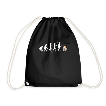 Bubble Tea Boba BubbleTea Kawaii Japan Tea Kpop - Drawstring Bag - black - Front