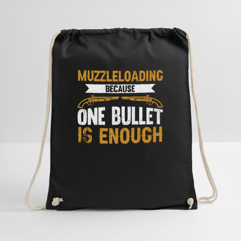 Vorderlader Muzzleloader Muzzle Loading Drawstring Bag
