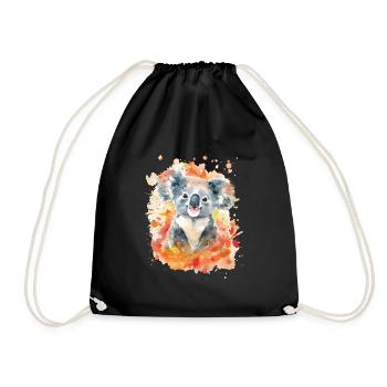 Koala - Sac de sport léger - noir - Devant