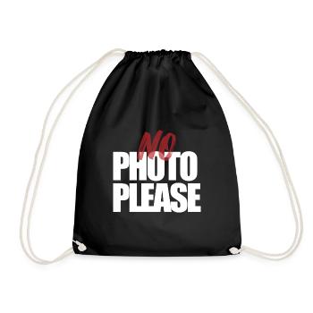 Pas de photo s’il vous plaît. Pas de photo - Sac de sport léger - noir - Devant
