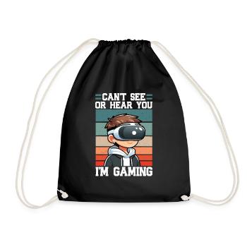 Réalité virtuelle athlète Witzer VR Gamer Casque - Sac de sport léger - noir - Devant