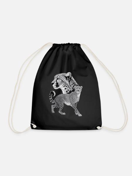 Guépard - Sac de sport léger - noir