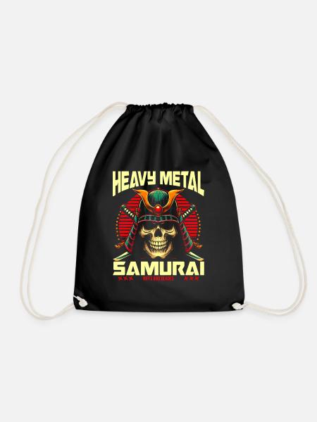 Samouraï de métal lourd Guerrier d’acier féroce - Gymnastikpåse - svart