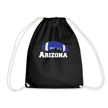 Arizona State Sedona Phoenix Grand Canyon AZ - Drawstring Bag - black - Front