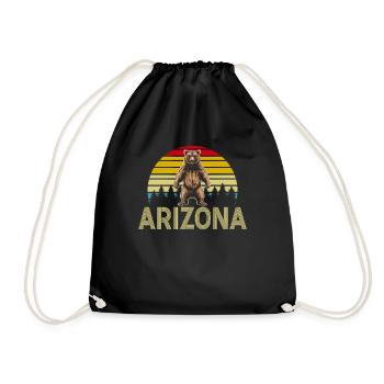 Arizona State Sedona Phoenix Grand Canyon AZ - Turnbeutel - Schwarz - Vorne