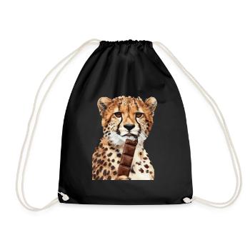 Guépard - Sac de sport léger - noir - Devant