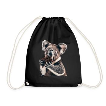 Koala - Sac de sport léger - noir - Devant