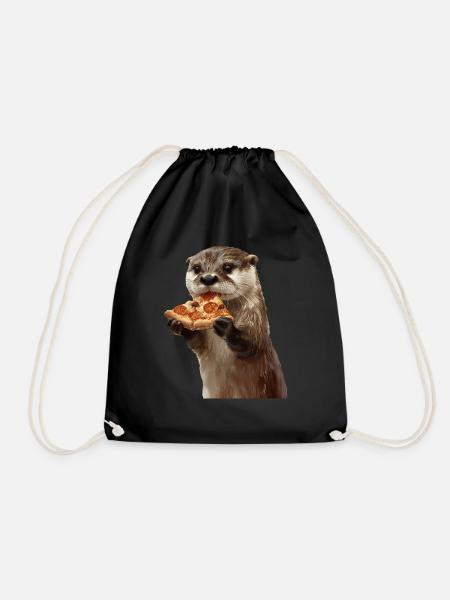 Otter - Turnbeutel - Schwarz