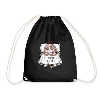 Chemise de nuit officielle Sweet Bunny - Sac de sport léger - noir - Devant