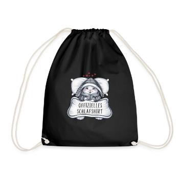Chemise de nuit officielle Sweet Bunny - Sac de sport léger - noir - Devant