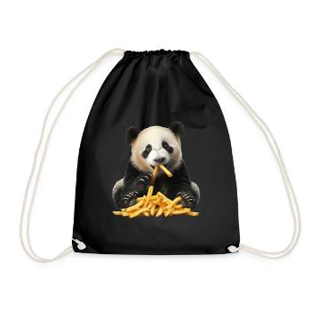 Panda - Sac de sport léger - noir - Devant