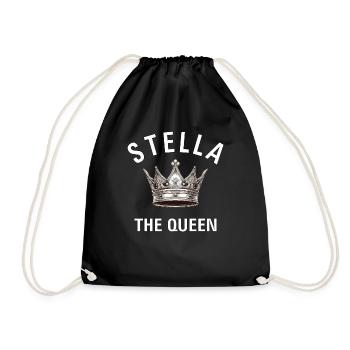 STELLA THE QUEEN - Turnbeutel - Schwarz - Vorne