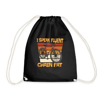 Bicycle mechanic - Drawstring Bag - black - Front