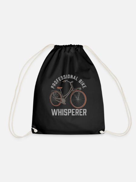 Fahrradmechaniker - Turnbeutel - Schwarz