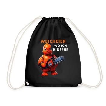 DES MAUVIETTES PARTOUT OÙ JE REGARDE - Sac de sport léger - noir - Devant