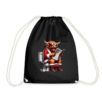 Père Noël Noël Hommes et femmes - Sac de sport léger - noir - Devant