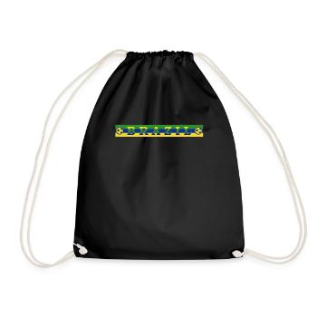 Brasilien Brazil shirt Brasilianer Rio de Janeirao - Turnbeutel - Schwarz - Vorne