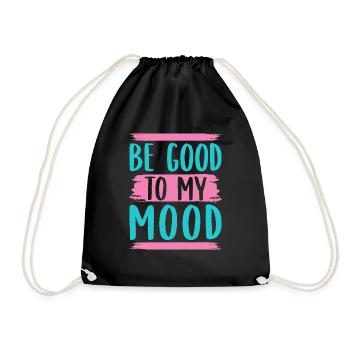 Yoga Be Good To My Mood Yoga Drôle - Sac de sport léger - noir - Devant