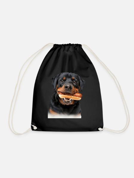Rottweiler - Sac de sport léger - noir