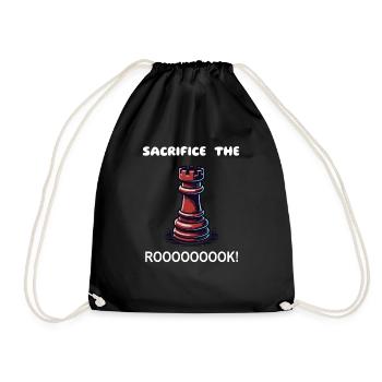 Sacrifice de la tour - Sac de sport léger - noir - Devant