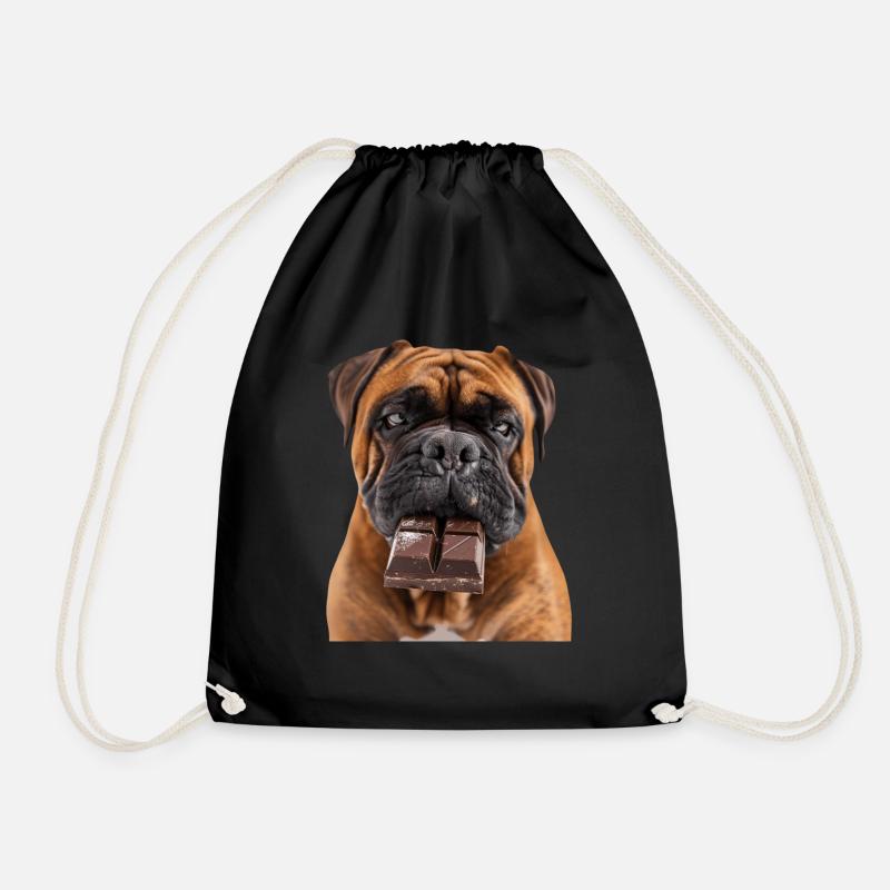 Bullmastiff - Turnbeutel - Schwarz