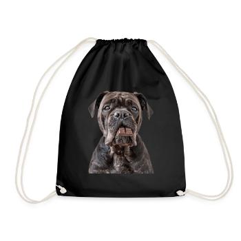 Cane corso - Sac de sport léger - noir - Devant